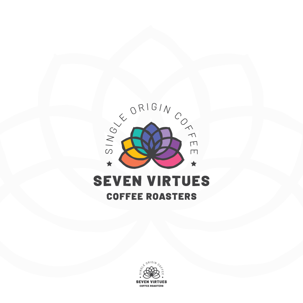 Design de Logo par abc. pour Seven Virtues Coffee Roasters | Design #33107557