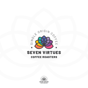 Logo Design by abc. for Seven Virtues Coffee Roasters | Design #33107557