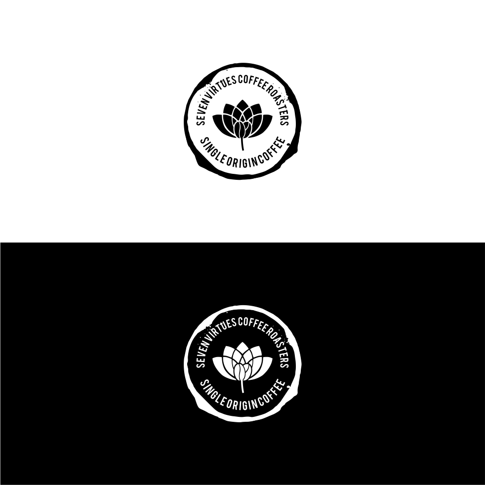 Logo Design by WeiArts for Seven Virtues Coffee Roasters | Design #33105456