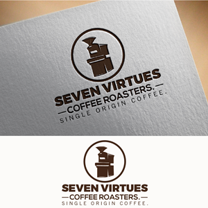 Design de Logo par fly  design pour Seven Virtues Coffee Roasters | Design : #33109383
