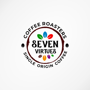 Logo Design by sachin95 for Seven Virtues Coffee Roasters | Design #33113055