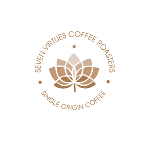 Logo Design by GODDREAMCREATION for Seven Virtues Coffee Roasters | Design #33108233