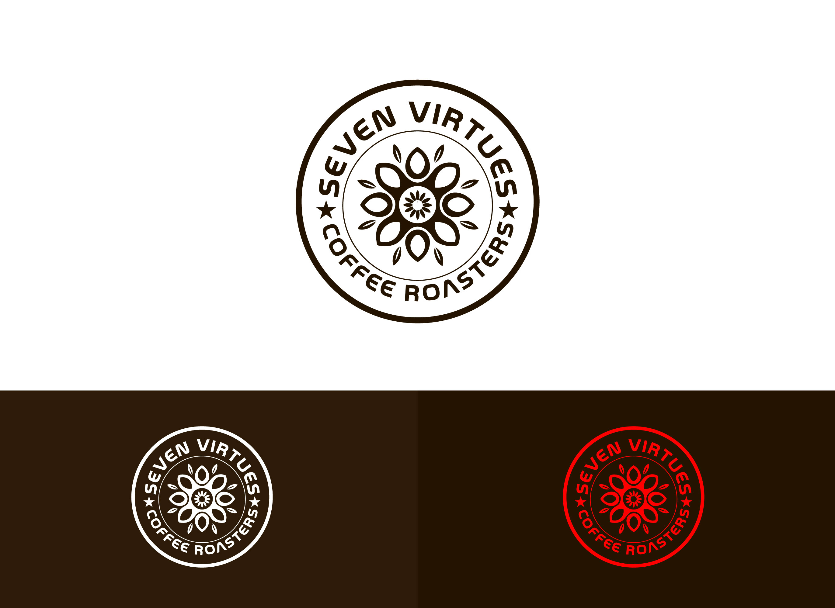 Logo-Design von abdurink für Seven Virtues Coffee Roasters | Design #33102506
