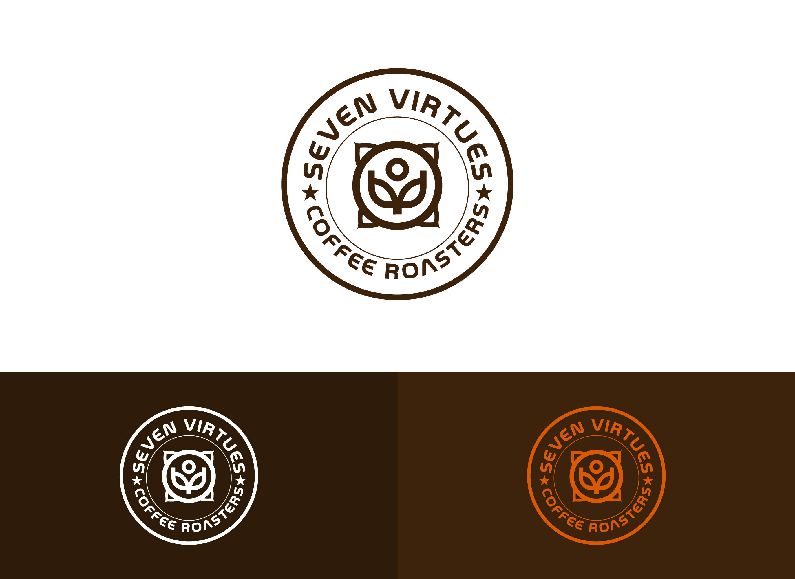 Logo Design by abdurink for Seven Virtues Coffee Roasters | Design #33102508