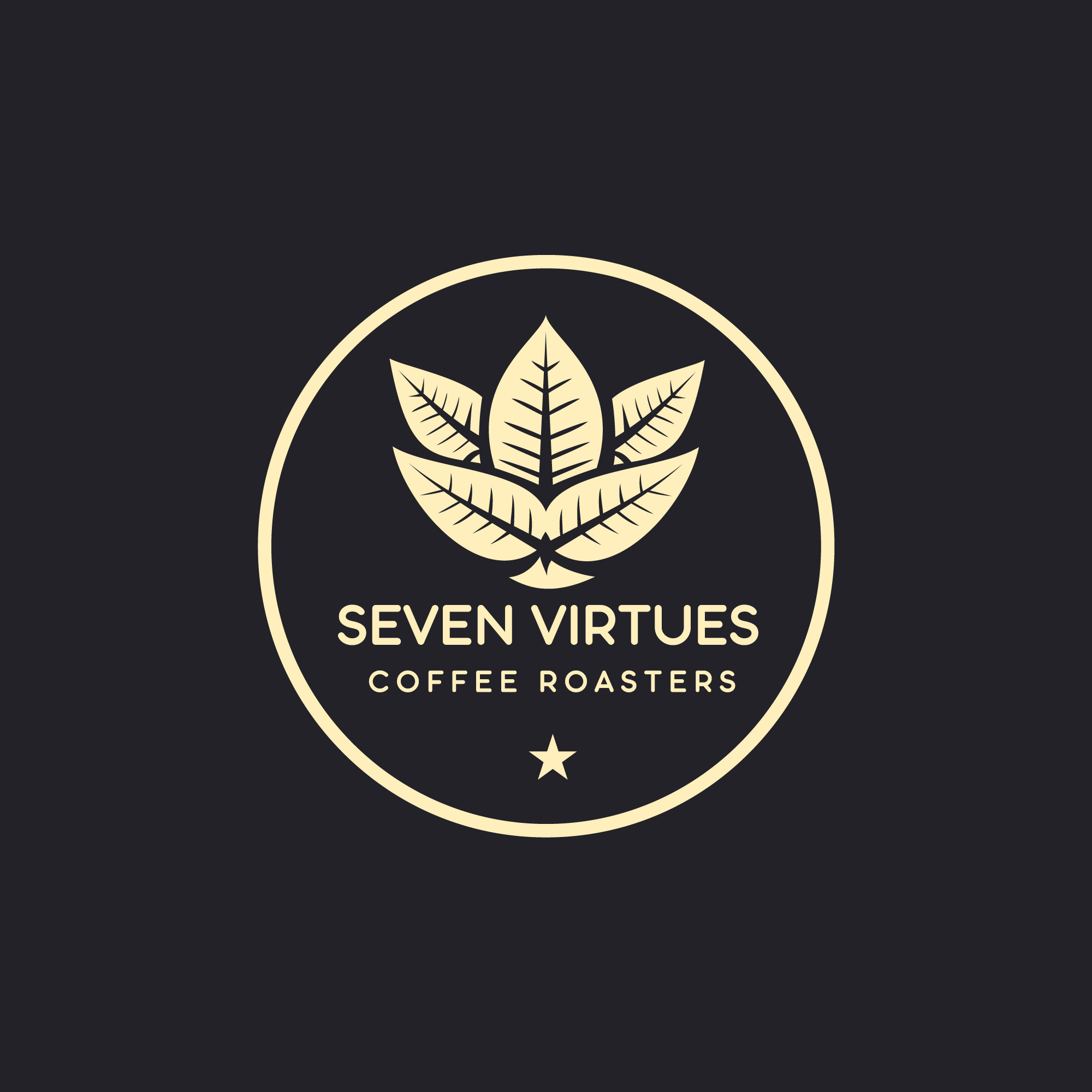 Logo Design by abdurink for Seven Virtues Coffee Roasters | Design #33102517