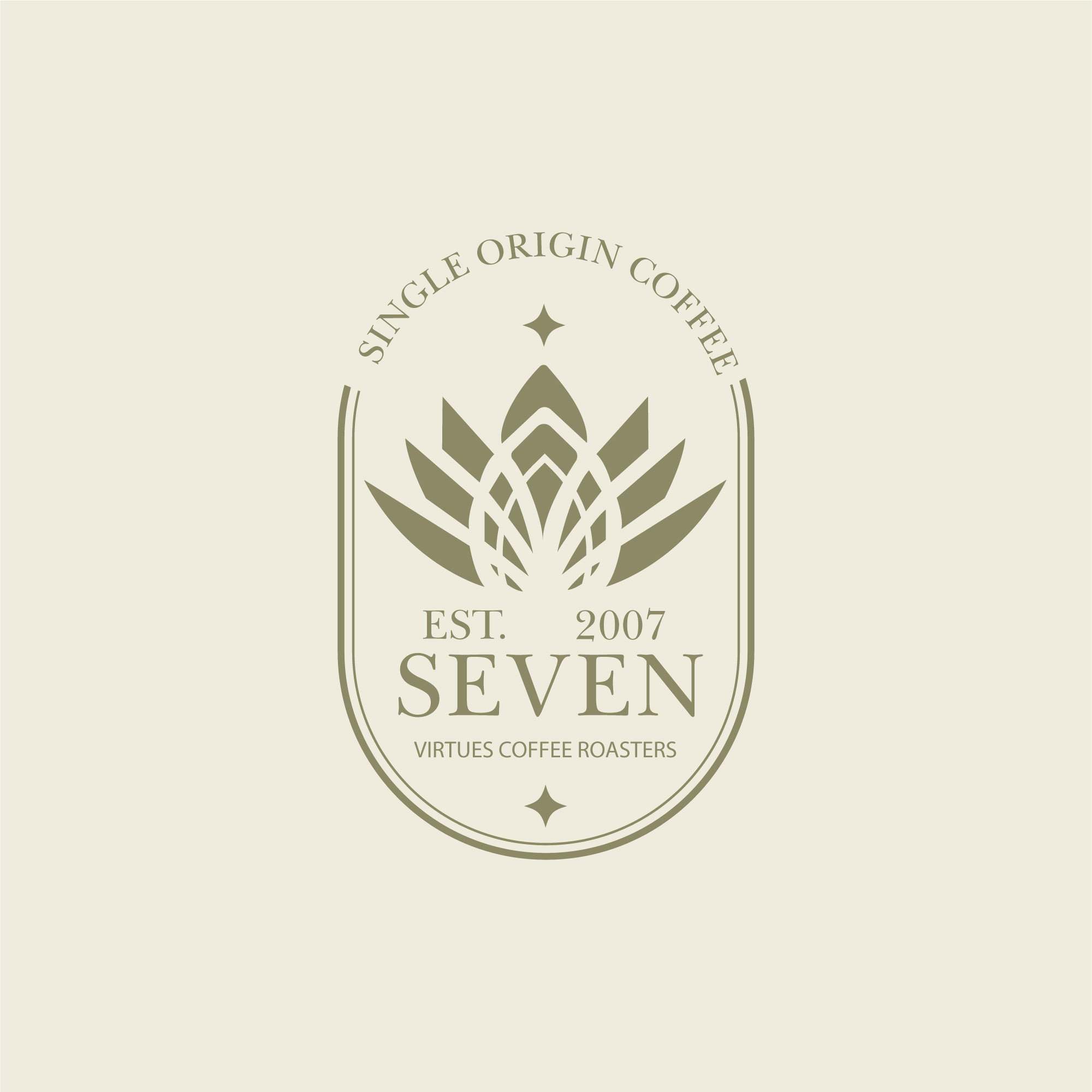 Logo Design by abdurink for Seven Virtues Coffee Roasters | Design #33102529