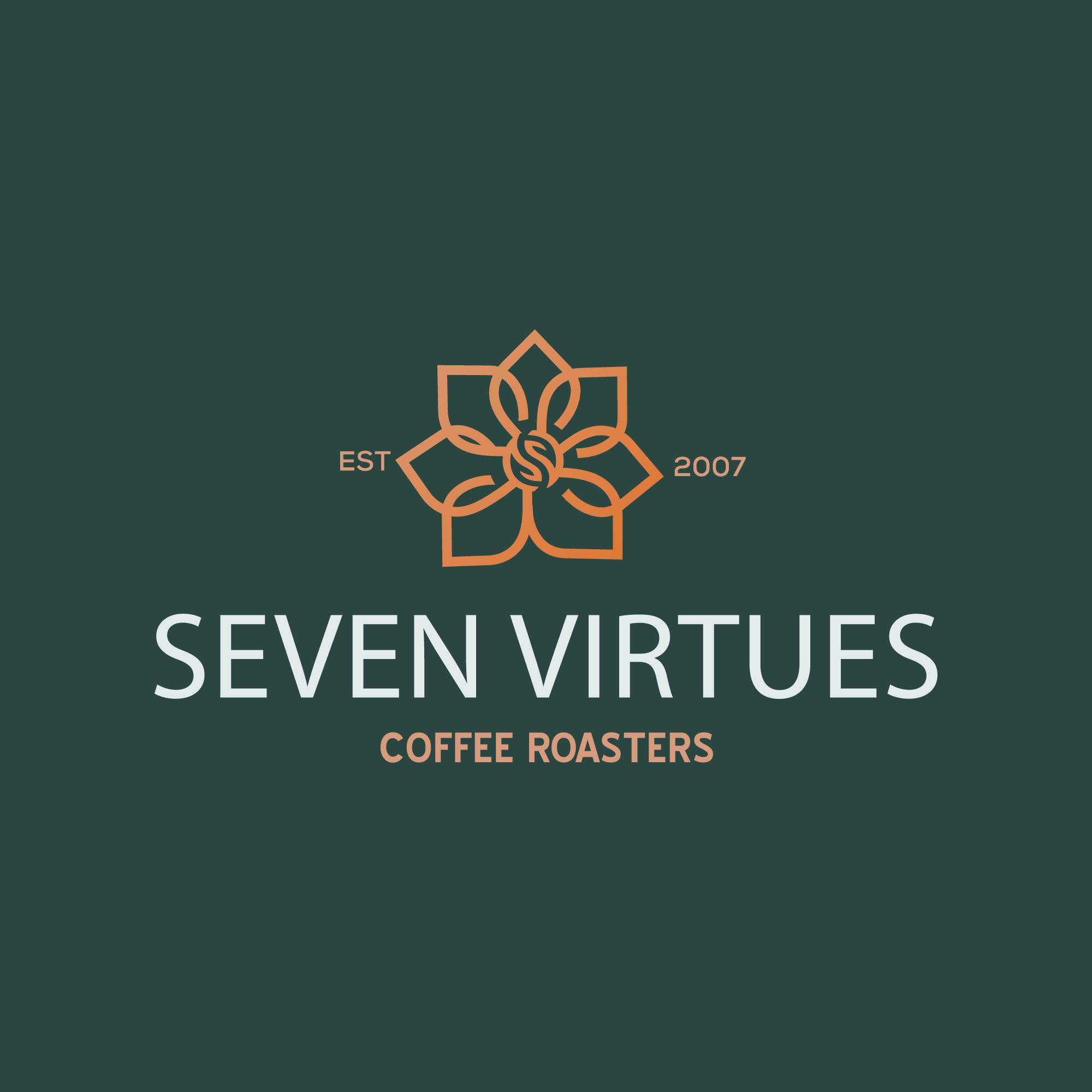 Logo Design by abdurink for Seven Virtues Coffee Roasters | Design #33102531