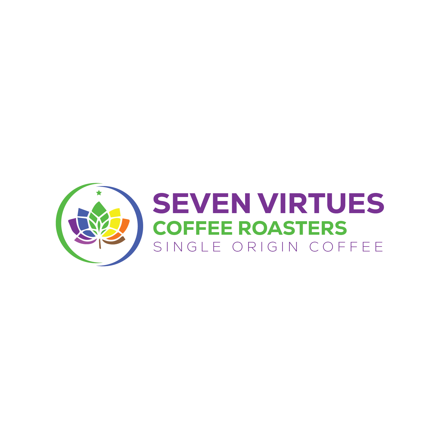 Logo-Design von geni für Seven Virtues Coffee Roasters | Design #33107387