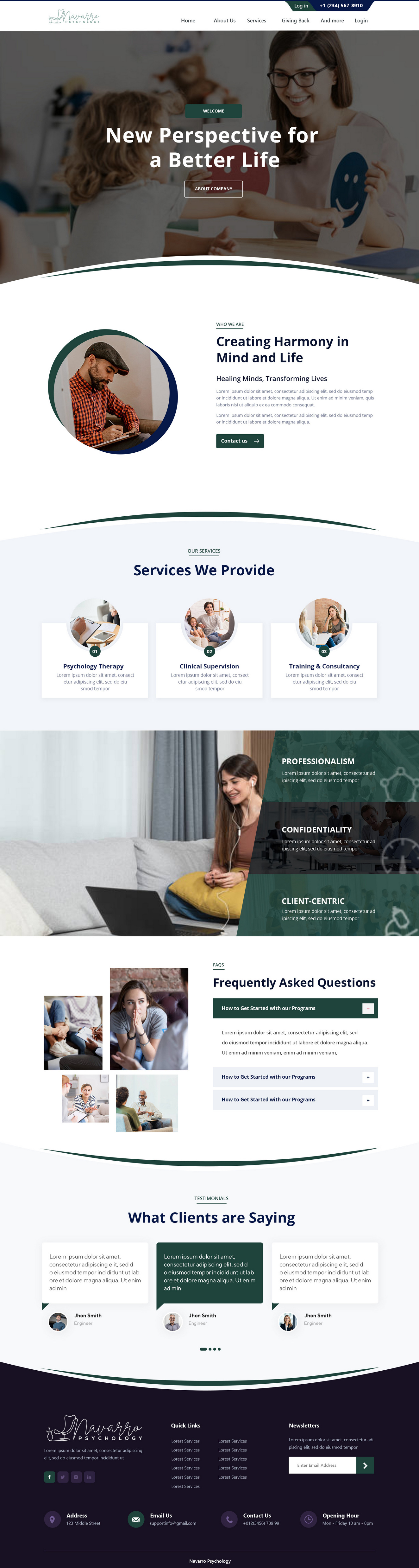 Diseño Web por Andrew Asiimwe para este proyecto | Diseño #33129051
