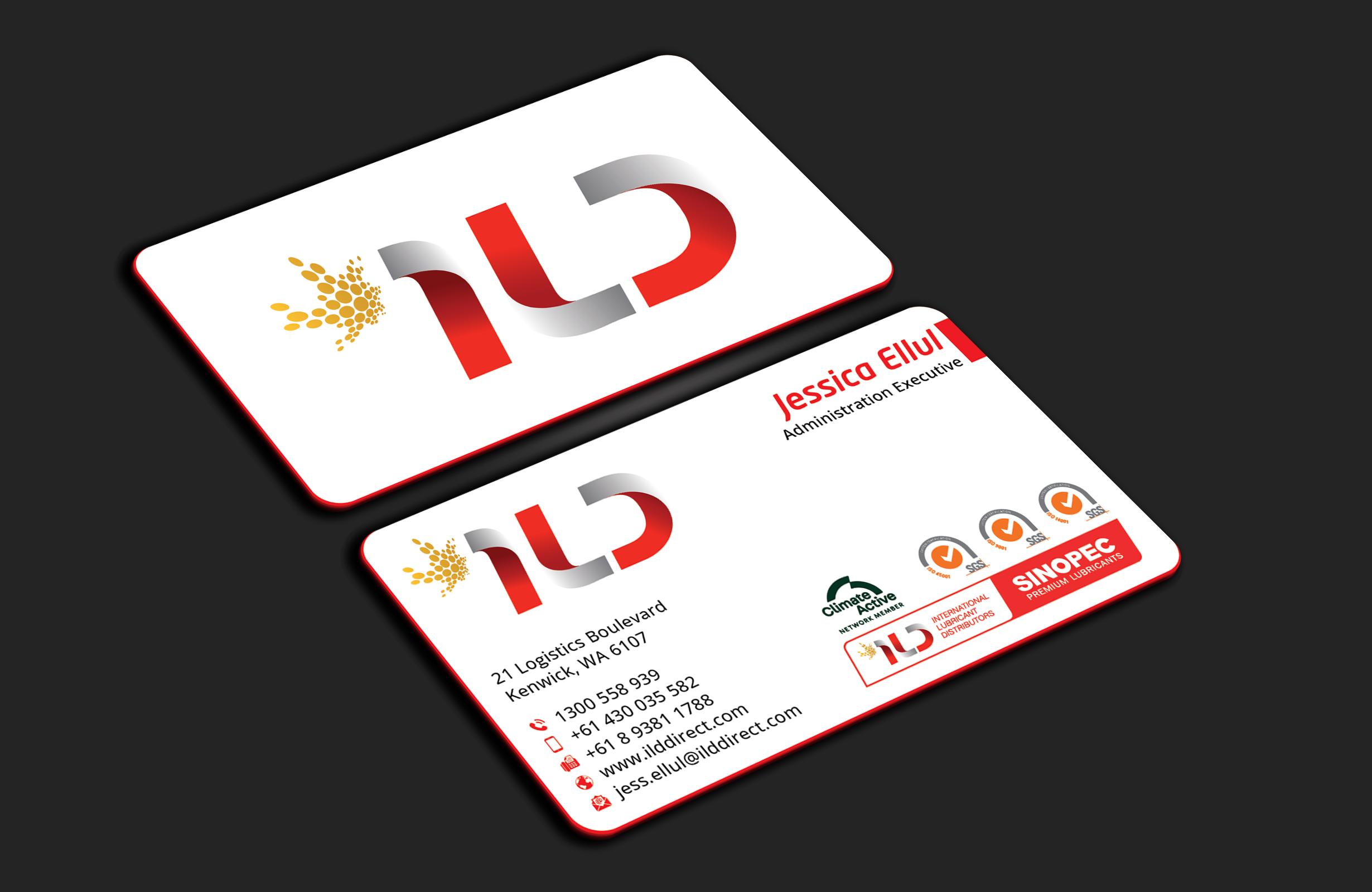 Business Card Design by DesignerShahadat for ILD-SINOPEC | Design #33105982