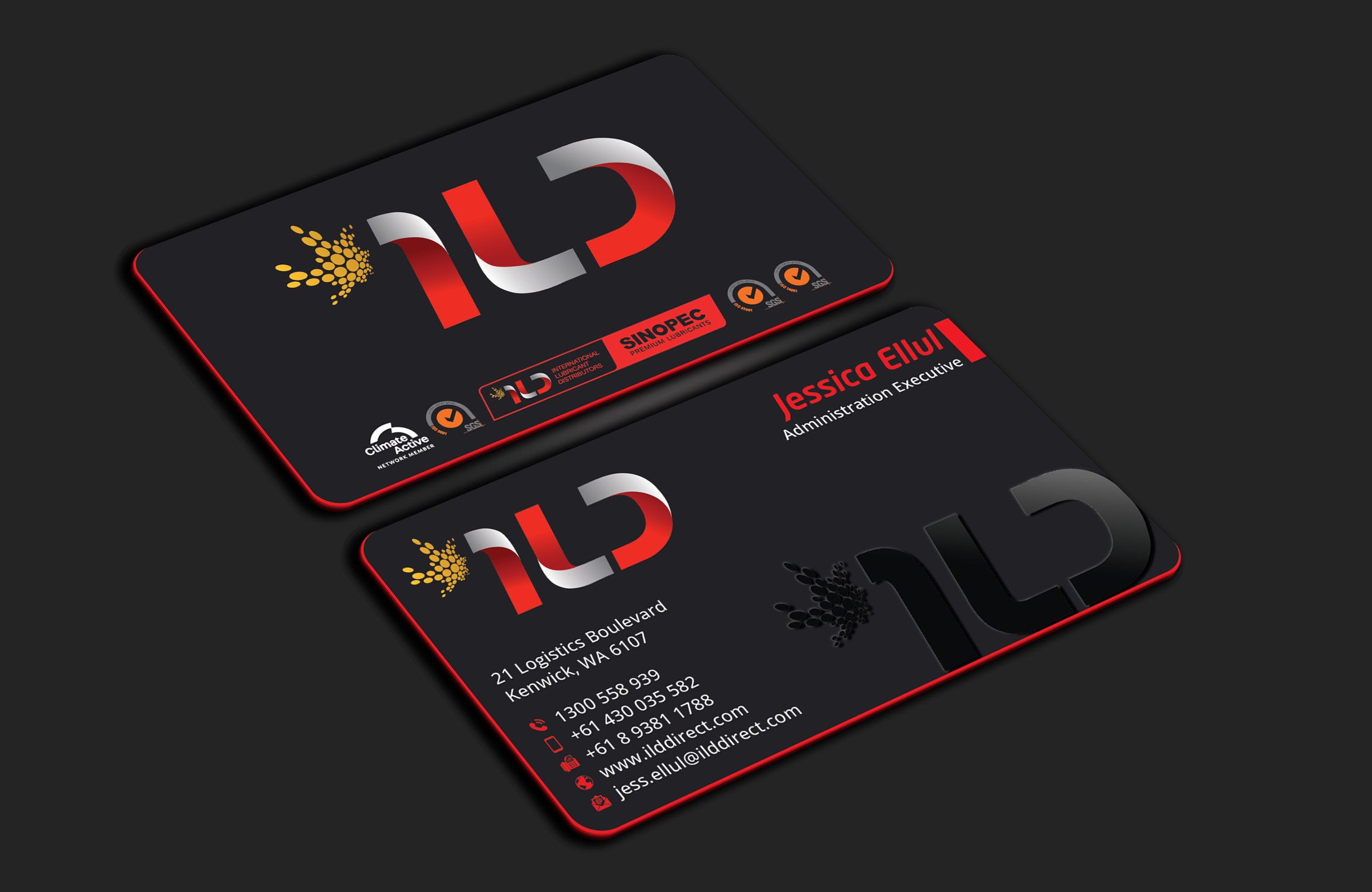 Business Card Design by DesignerShahadat for ILD-SINOPEC | Design #33109204
