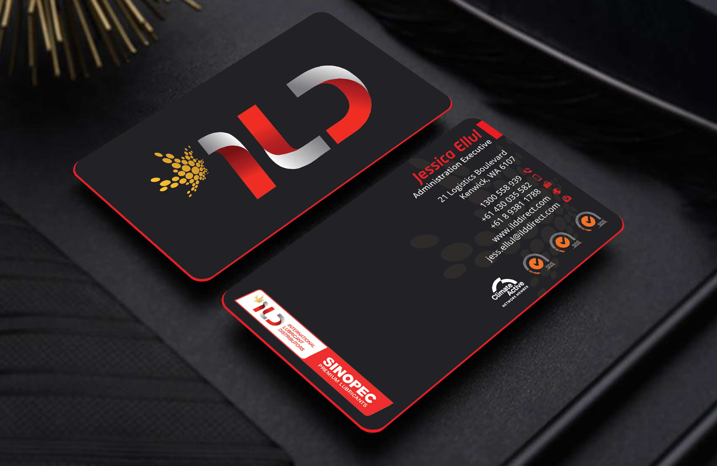 Business Card Design by DesignerShahadat for ILD-SINOPEC | Design #33109913