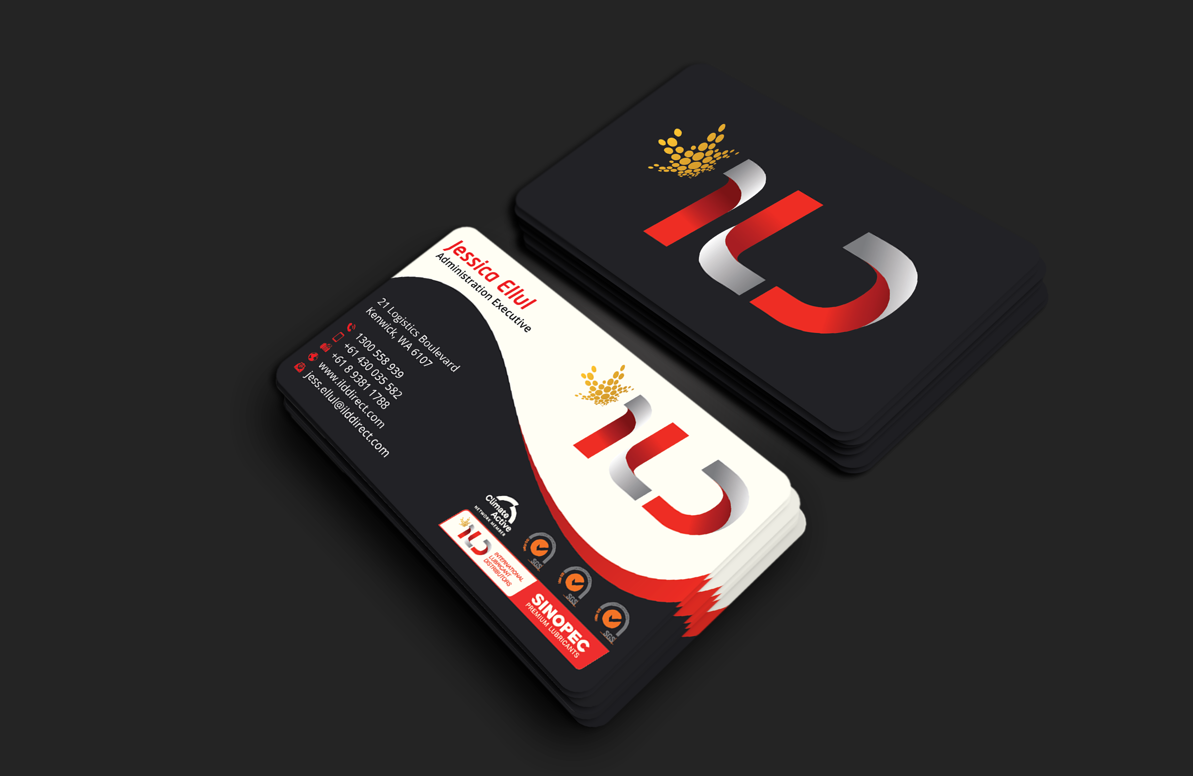 Business Card Design by DesignerShahadat for ILD-SINOPEC | Design #33109914