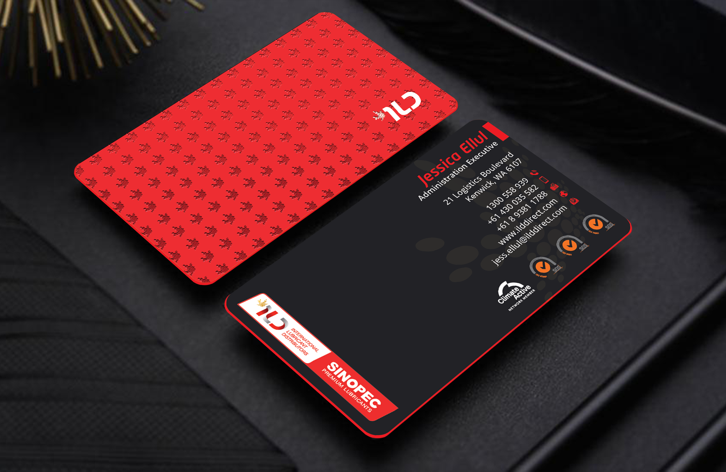 Business Card Design by DesignerShahadat for ILD-SINOPEC | Design #33109919