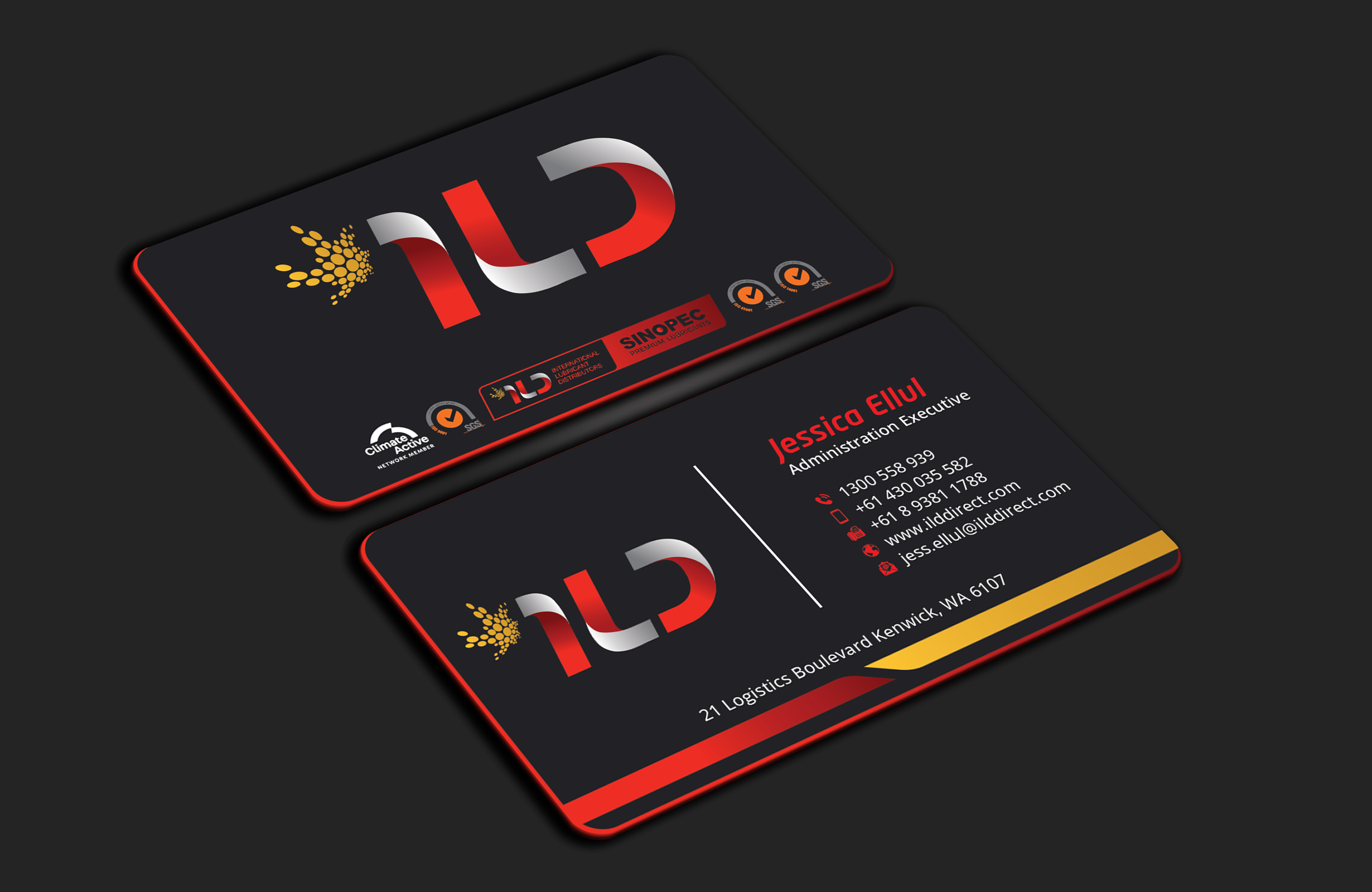 Business Card Design by DesignerShahadat for ILD-SINOPEC | Design #33146907