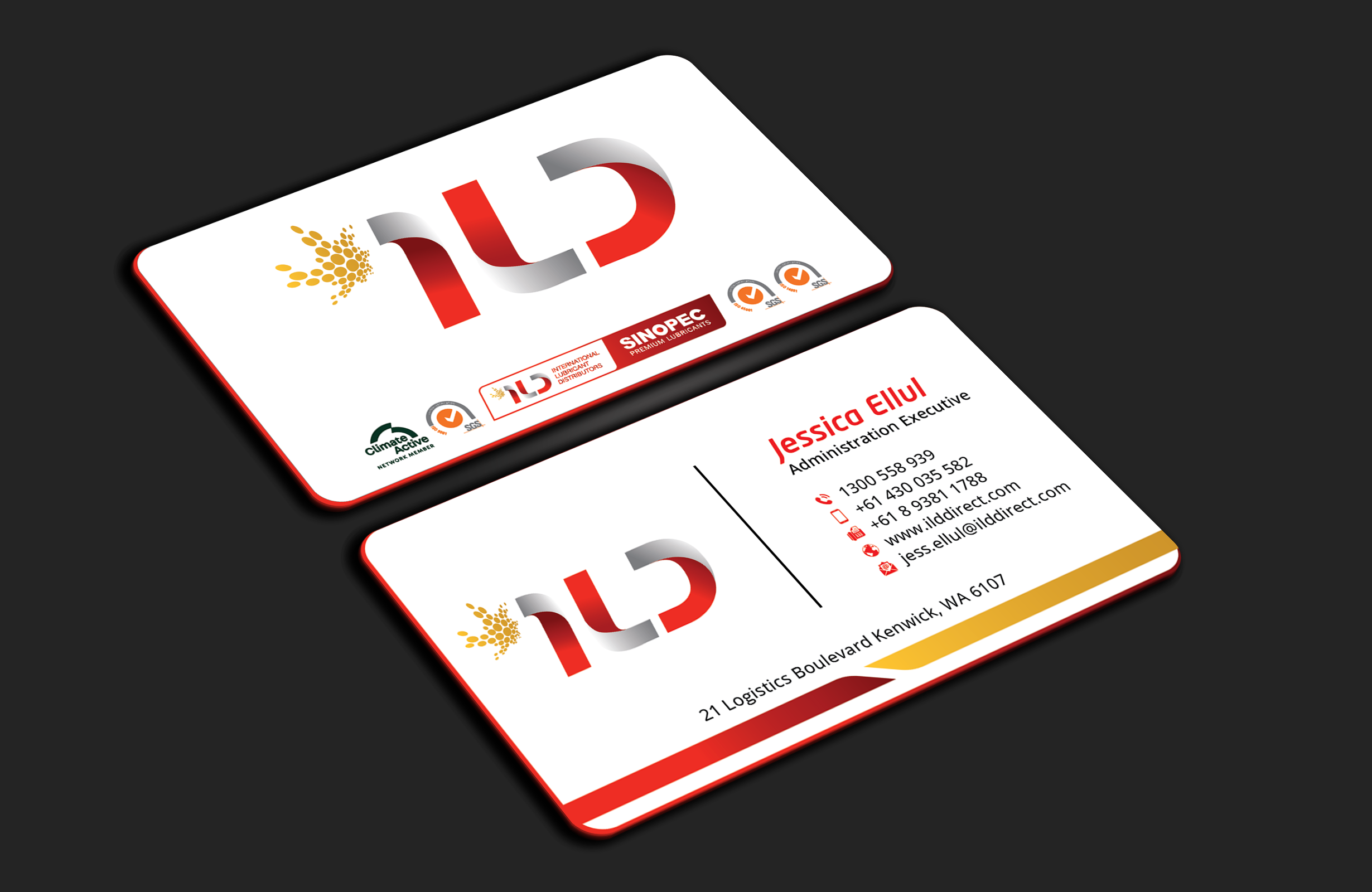 Business Card Design by DesignerShahadat for ILD-SINOPEC | Design #33146919