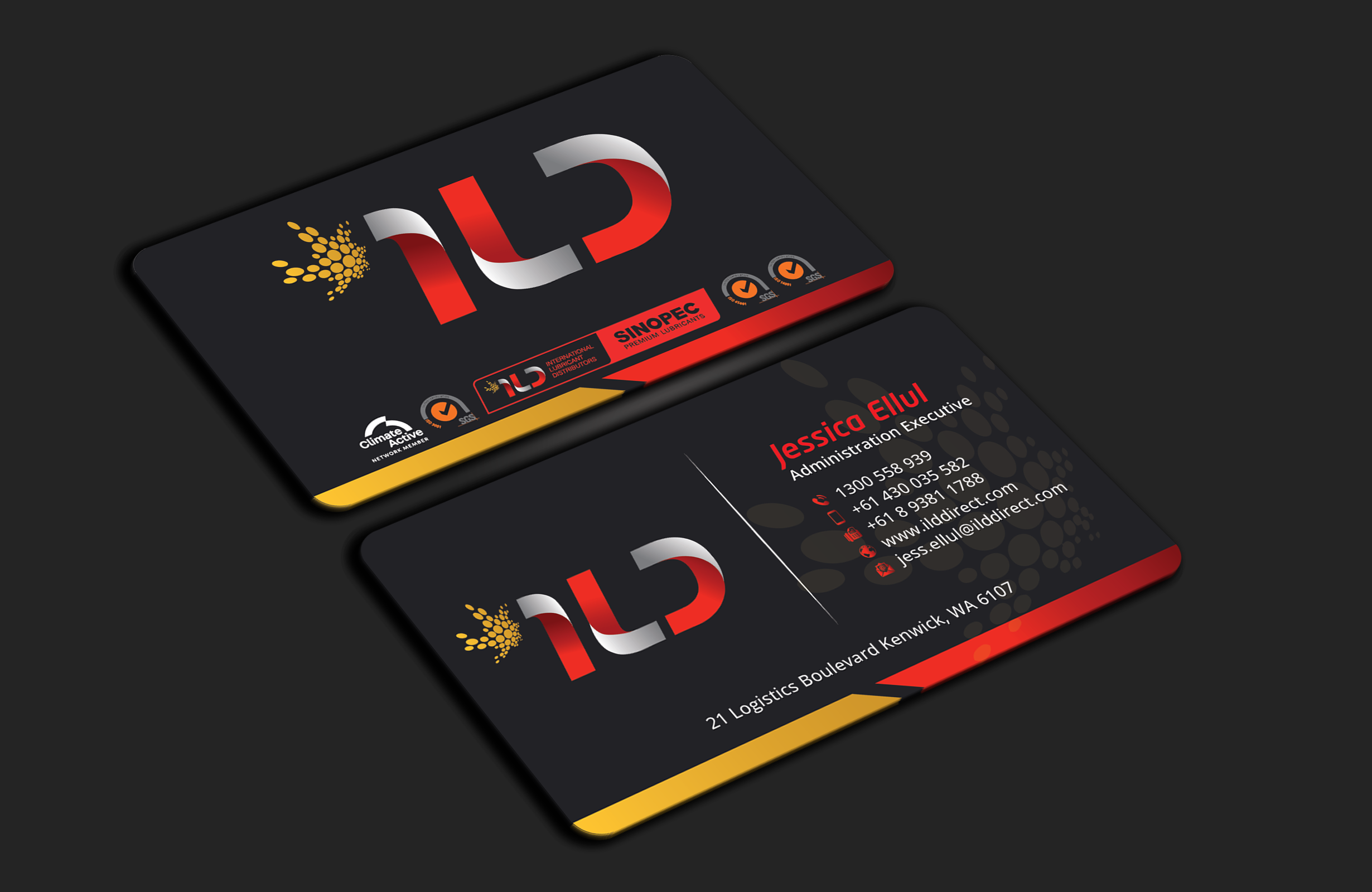 Business Card Design by DesignerShahadat for ILD-SINOPEC | Design #33146930