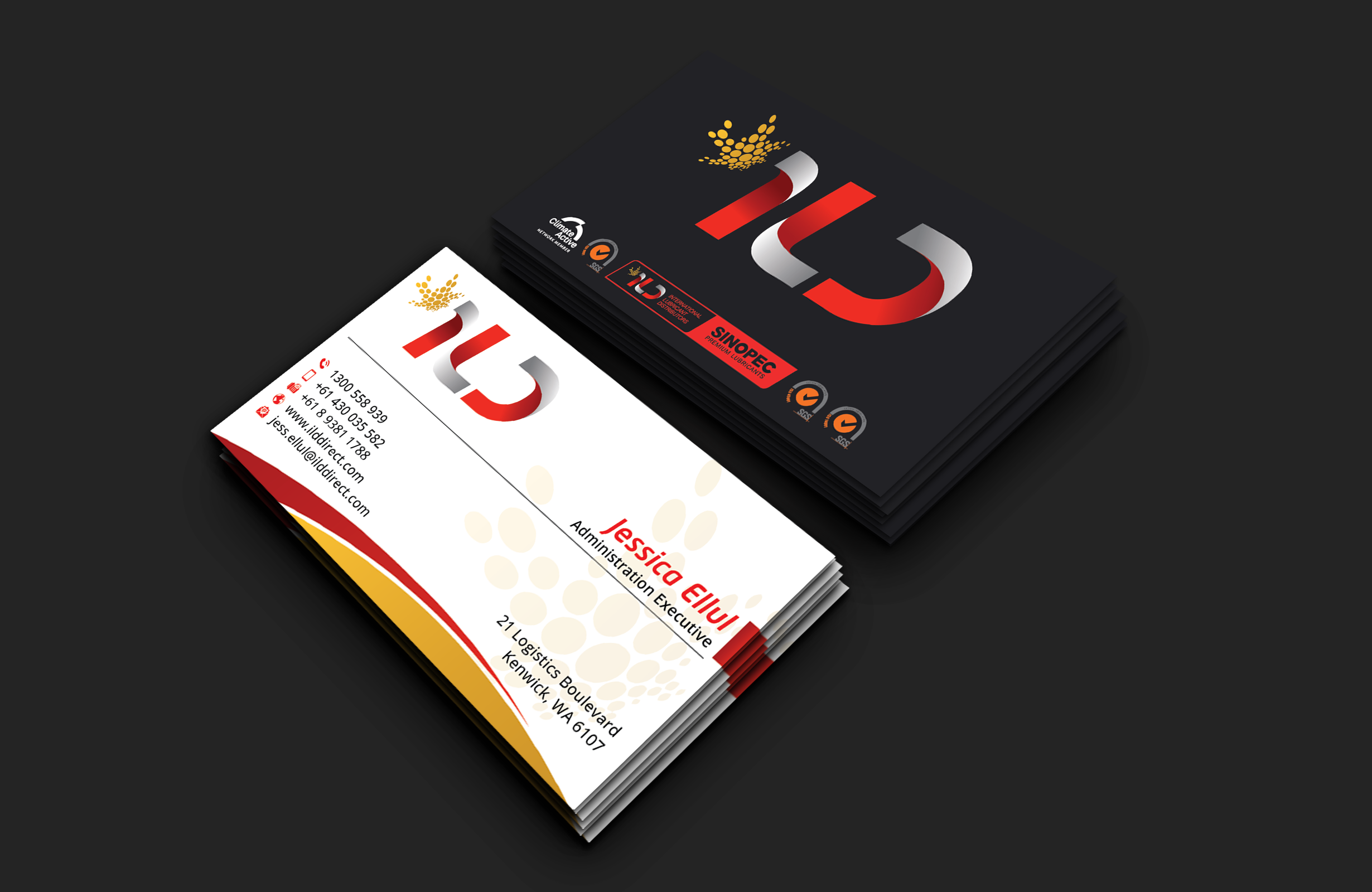 Business Card Design by DesignerShahadat for ILD-SINOPEC | Design #33146931