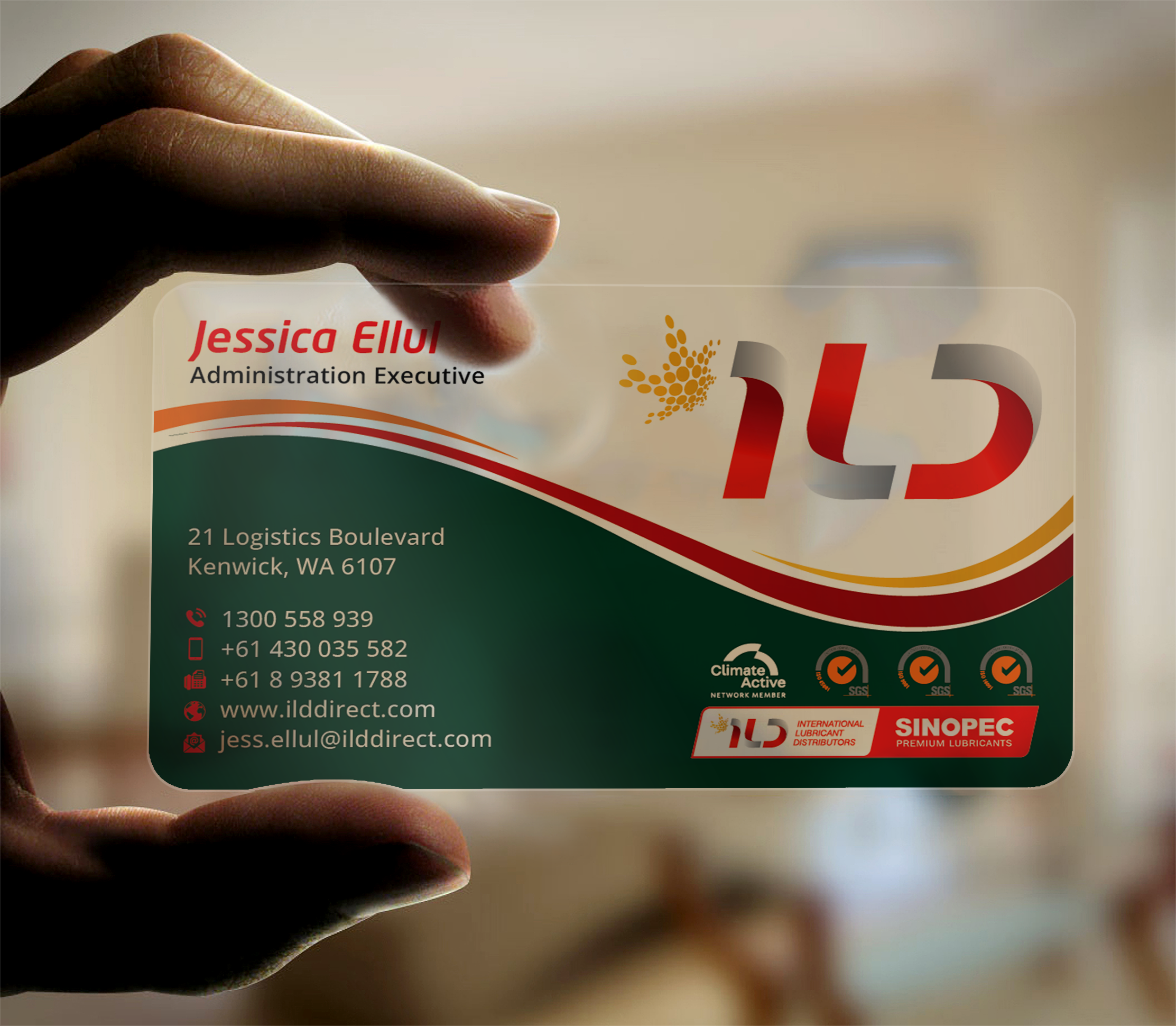 Business Card Design by DesignerShahadat for ILD-SINOPEC | Design #33147352