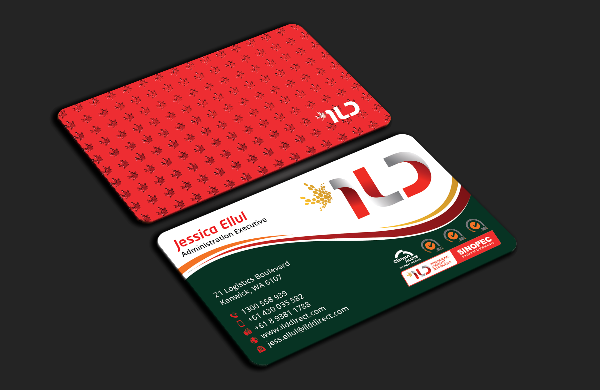 Business Card Design by DesignerShahadat for ILD-SINOPEC | Design #33147361