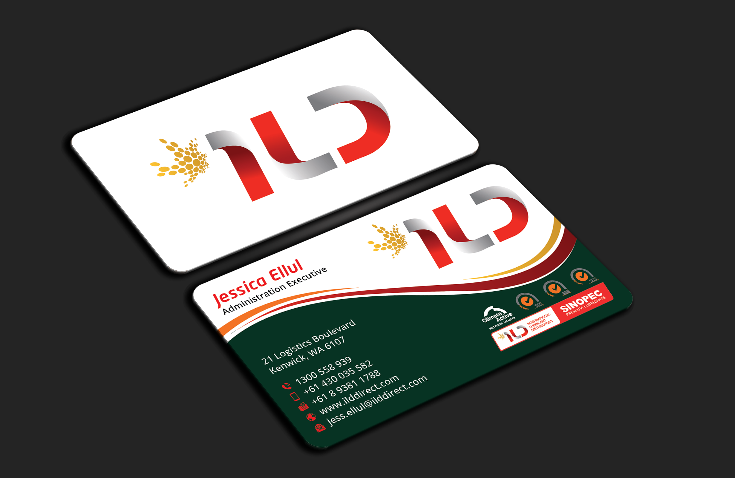 Business Card Design by DesignerShahadat for ILD-SINOPEC | Design #33147366