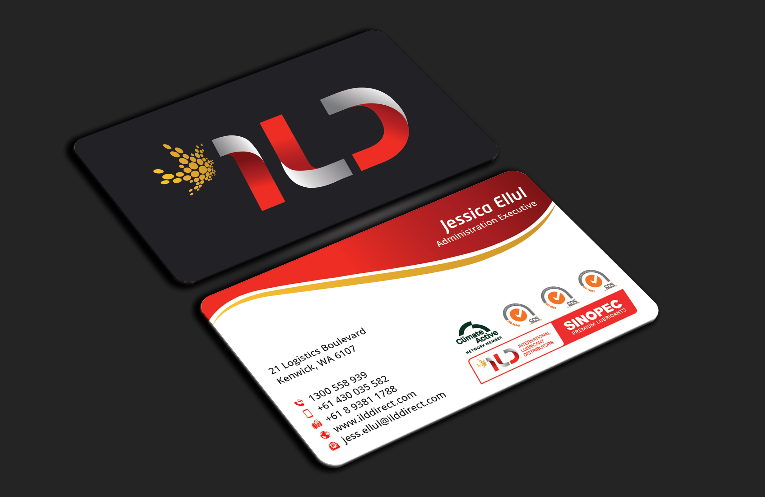 Business Card Design by DesignerShahadat for ILD-SINOPEC | Design #33147367