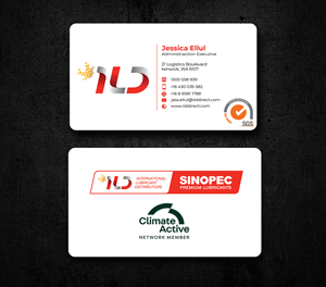 Business Card Design by Innovative Graphix for ILD-SINOPEC | Design: #33106842