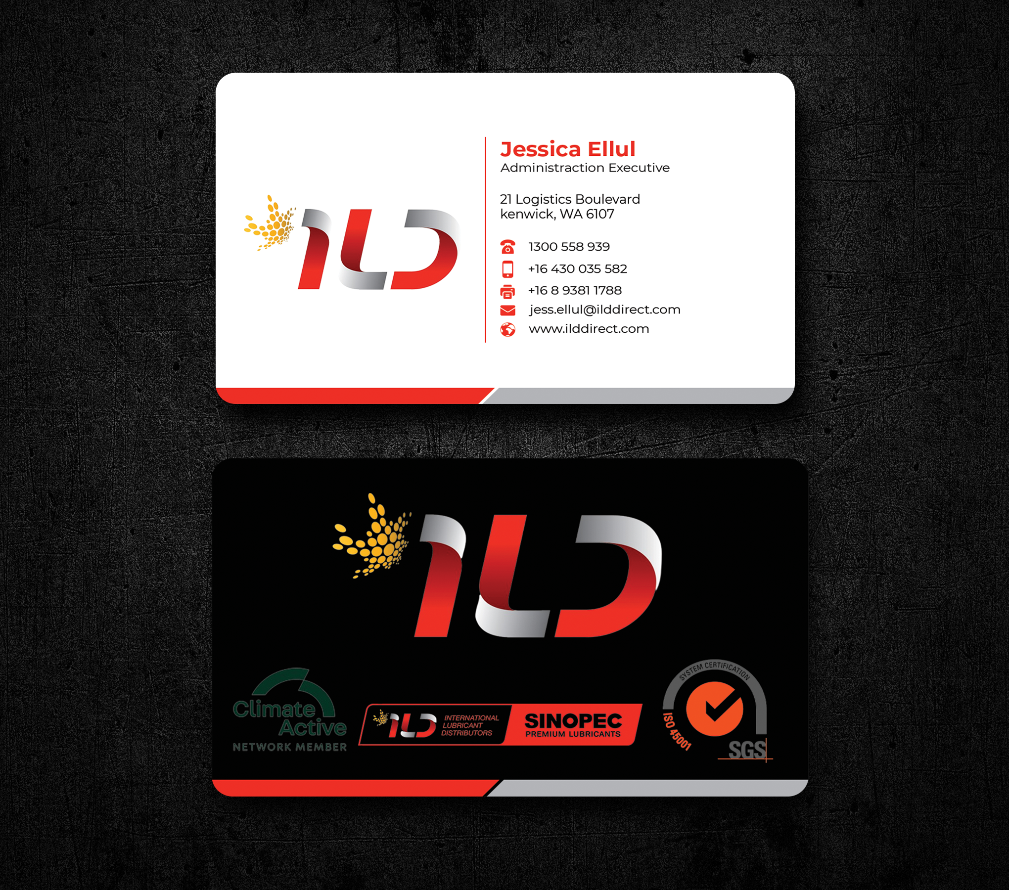 Business Card Design by Innovative Graphix for ILD-SINOPEC | Design #33110213
