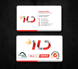 Business Card Design by Innovative Graphix for ILD-SINOPEC | Design: #33110214