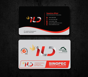 Business Card Design by Innovative Graphix for ILD-SINOPEC | Design: #33111793
