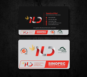 Business Card Design by Innovative Graphix for ILD-SINOPEC | Design: #33111900