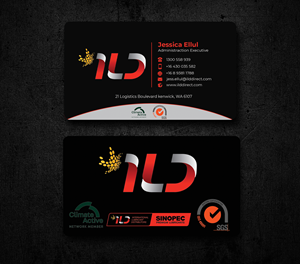 Business Card Design by Innovative Graphix for ILD-SINOPEC | Design: #33111927