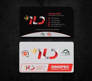 Business Card Design by Innovative Graphix for ILD-SINOPEC | Design: #33111928