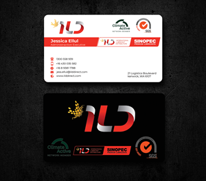 Business Card Design by Innovative Graphix for ILD-SINOPEC | Design: #33113552
