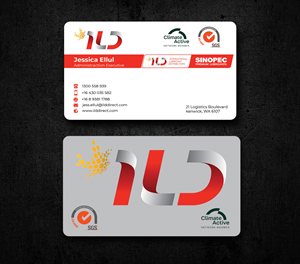 Business Card Design by Innovative Graphix for ILD-SINOPEC | Design: #33113553