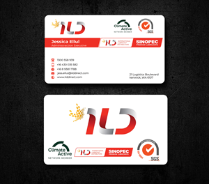Business Card Design by Innovative Graphix for ILD-SINOPEC | Design: #33113554