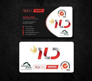 Business Card Design by Innovative Graphix for ILD-SINOPEC | Design: #33114404
