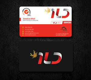 Business Card Design by Innovative Graphix for ILD-SINOPEC | Design: #33115173