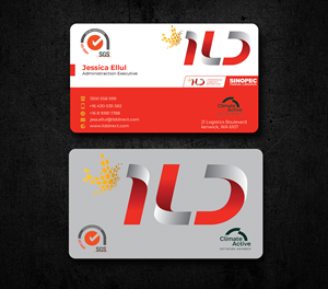 Business Card Design by Innovative Graphix for ILD-SINOPEC | Design: #33115174