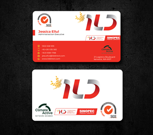 Business Card Design by Innovative Graphix for ILD-SINOPEC | Design: #33115175