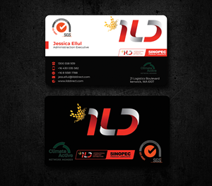Business Card Design by Innovative Graphix for ILD-SINOPEC | Design: #33115195