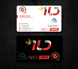 Business Card Design by Innovative Graphix for ILD-SINOPEC | Design: #33115232