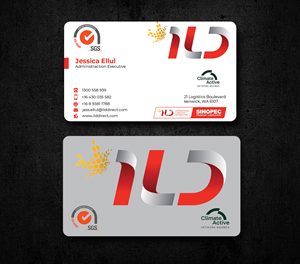 Business Card Design by Innovative Graphix for ILD-SINOPEC | Design: #33115233