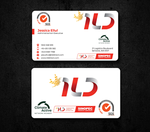 Business Card Design by Innovative Graphix for ILD-SINOPEC | Design: #33115236