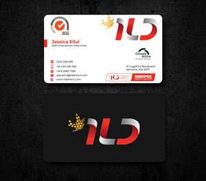 Business Card Design by Innovative Graphix for ILD-SINOPEC | Design: #33115241
