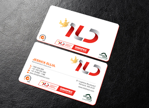 Diseño de Tarjeta de Presentación por chandrayaan.creative para ILD-SINOPEC | Diseño: #33106489