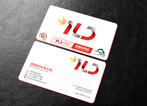 Diseño de Tarjeta de Presentación por chandrayaan.creative para ILD-SINOPEC | Diseño: #33106528