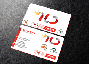 Diseño de Tarjeta de Presentación por chandrayaan.creative para ILD-SINOPEC | Diseño: #33106738