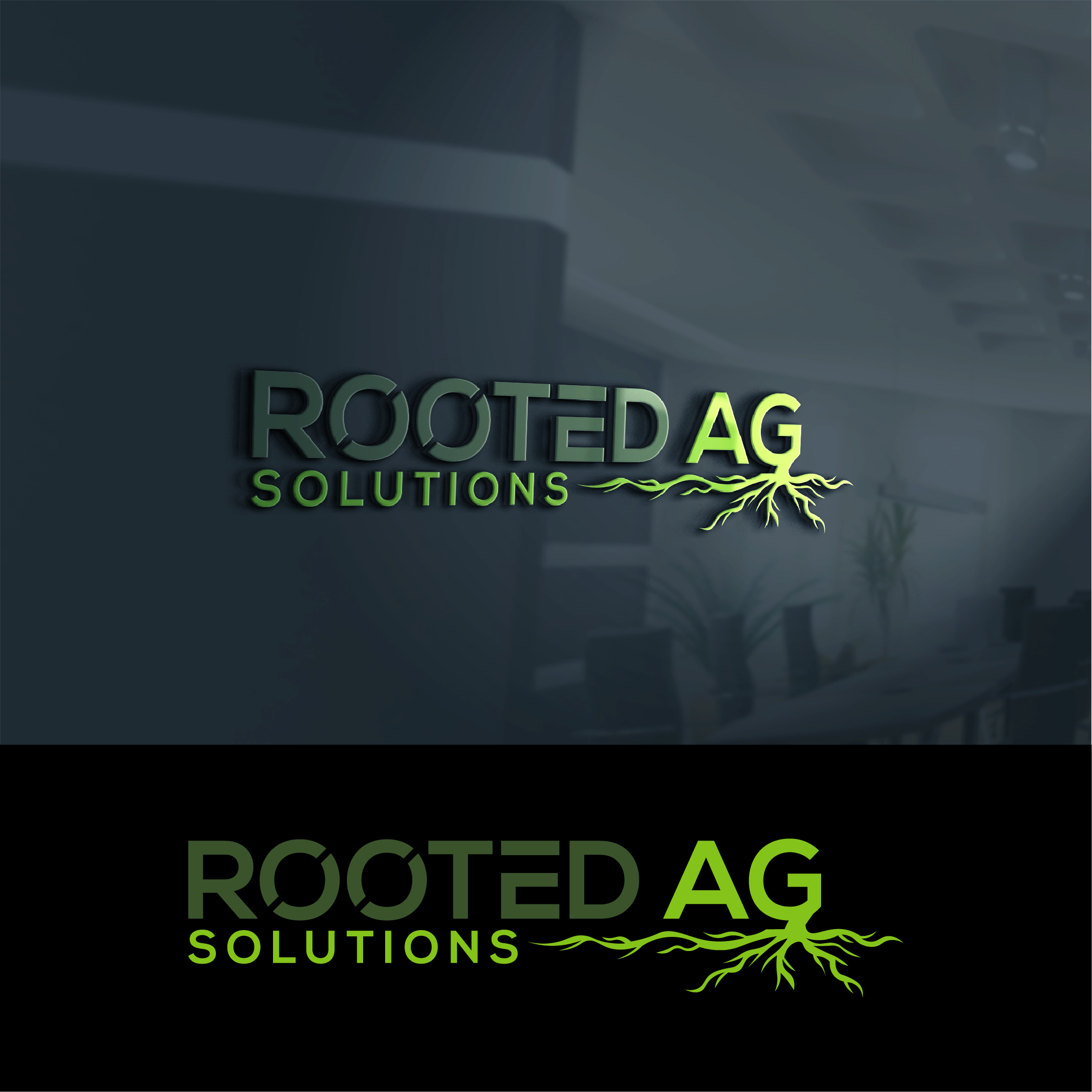 Logo Design by design wae for Rooted AG Solutions | Design #33133867
