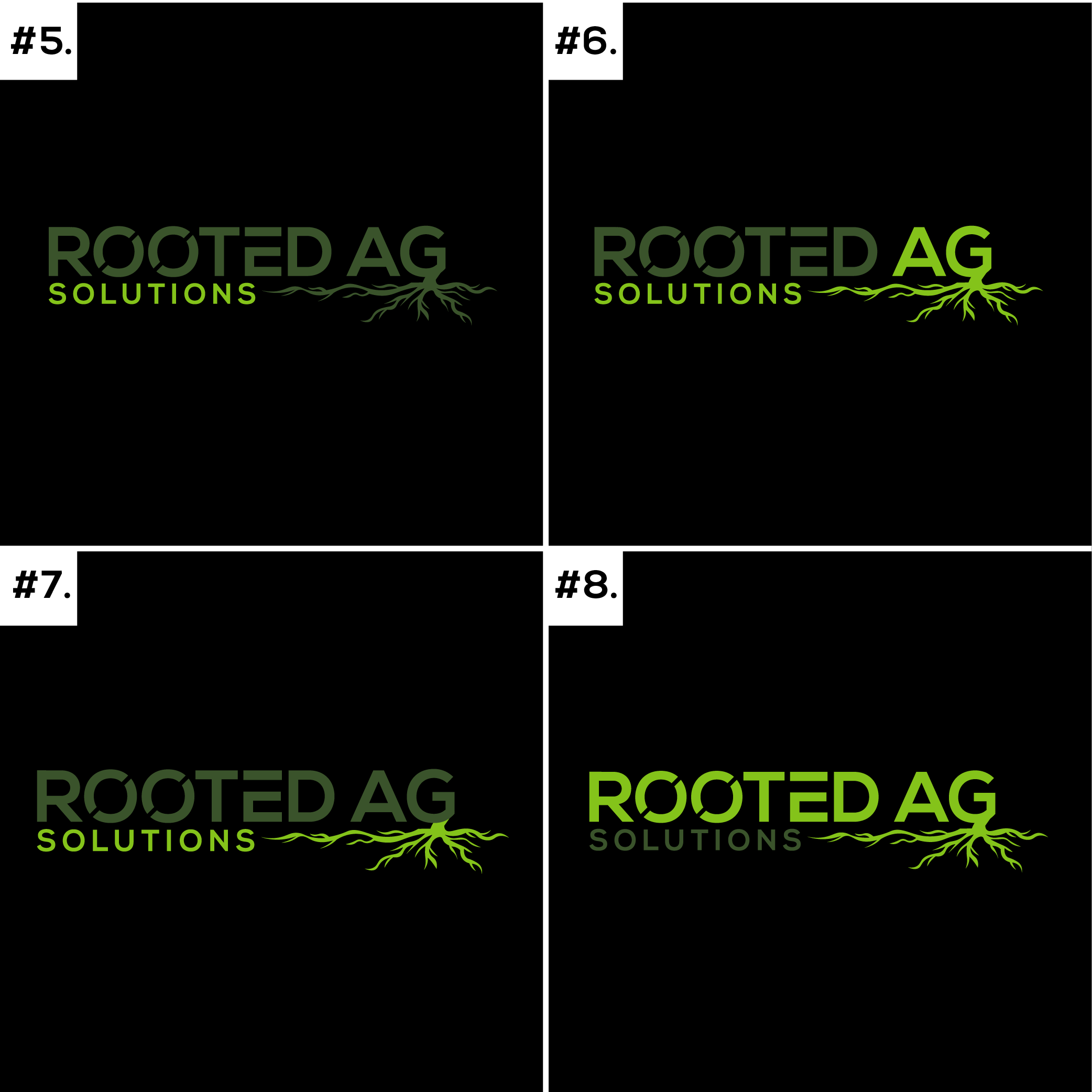 Logo Design by design wae for Rooted AG Solutions | Design #33139971